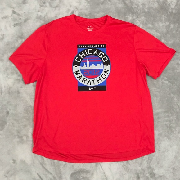 Nike Dri-Fit Marathon Logo Tee - Picture 1 of 4